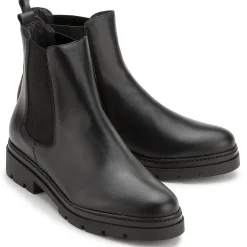 Stiefeletten|Horsch Schuhe Chelsea Boot in Übergrößen Schwarz