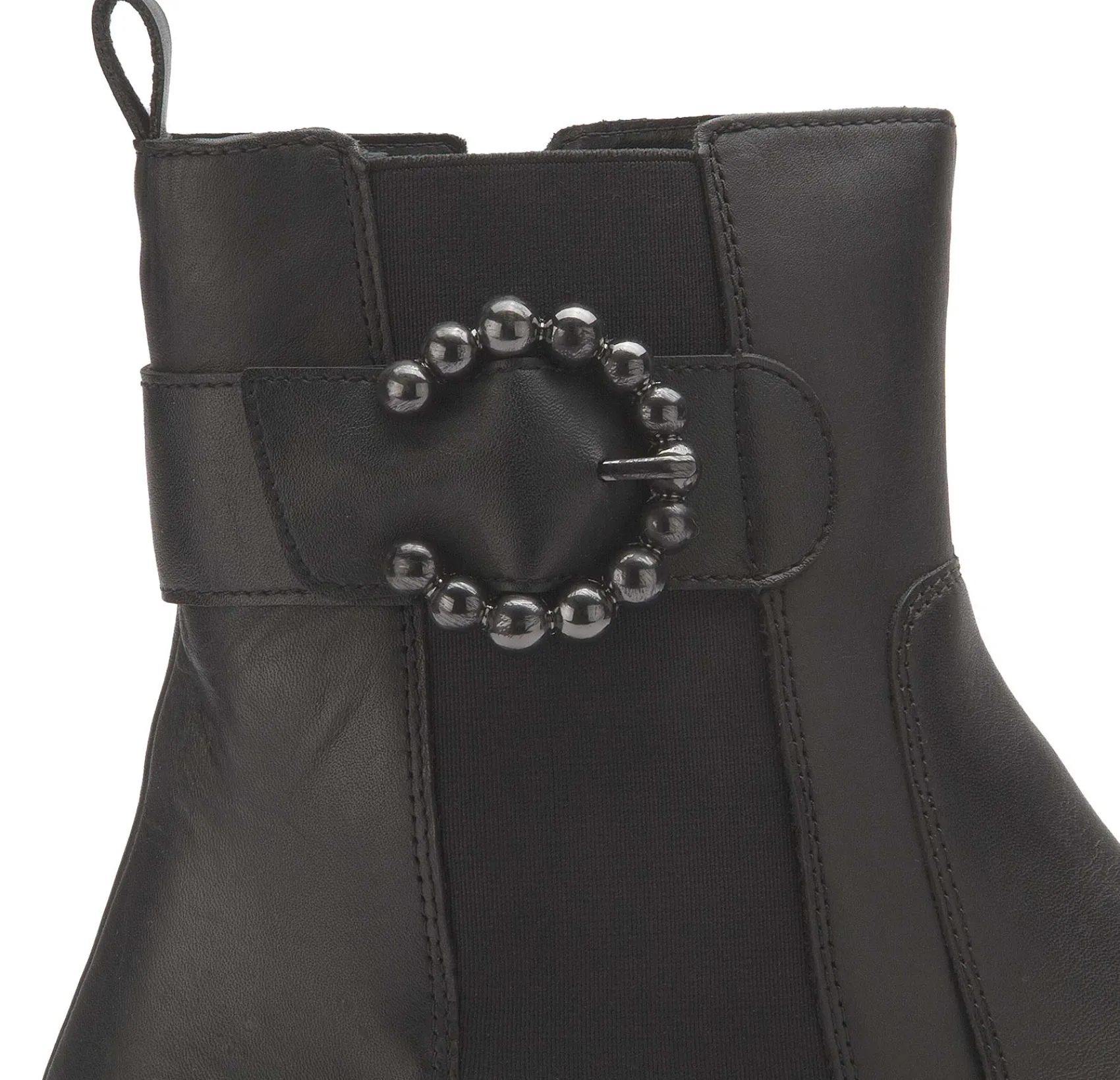 Stiefeletten|Remonte Chelsea Boot in Übergrößen Schwarz