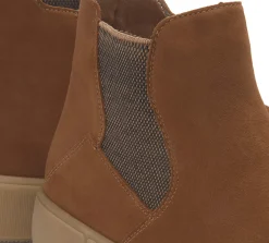 Stiefeletten|Remonte Chelsea Boot in Übergrößen Braun