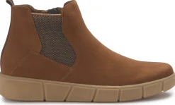 Stiefeletten|Remonte Chelsea Boot in Übergrößen Braun