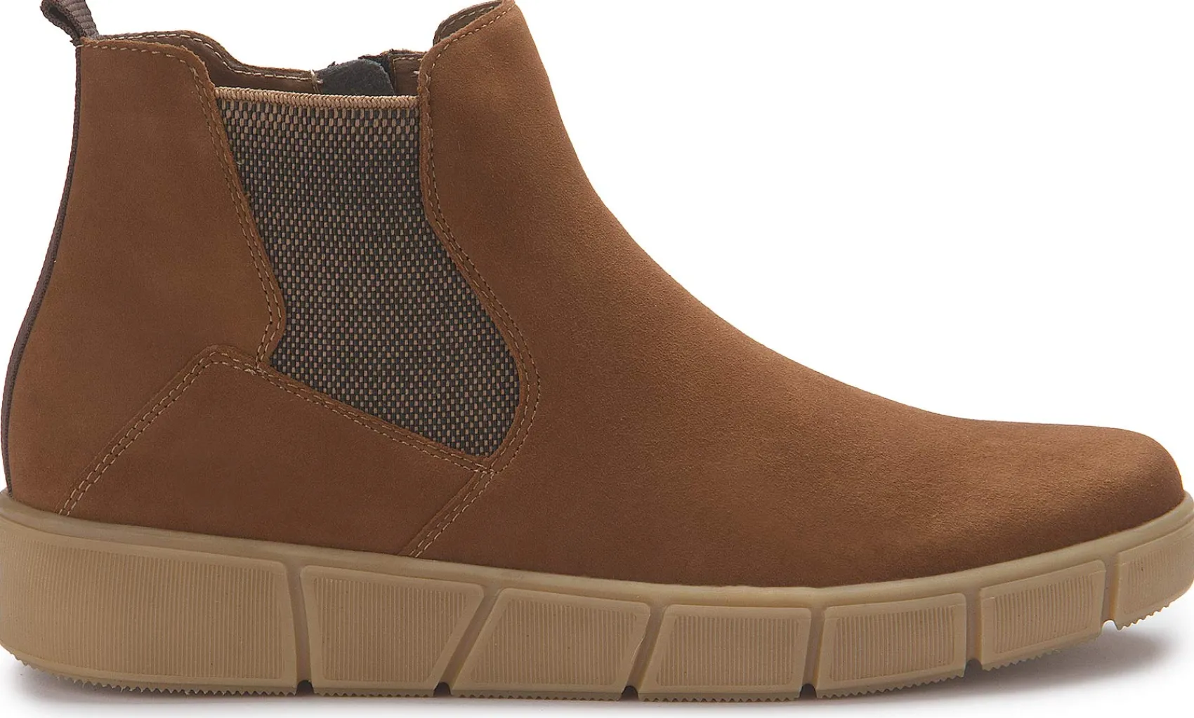 Stiefeletten|Remonte Chelsea Boot in Übergrößen Braun