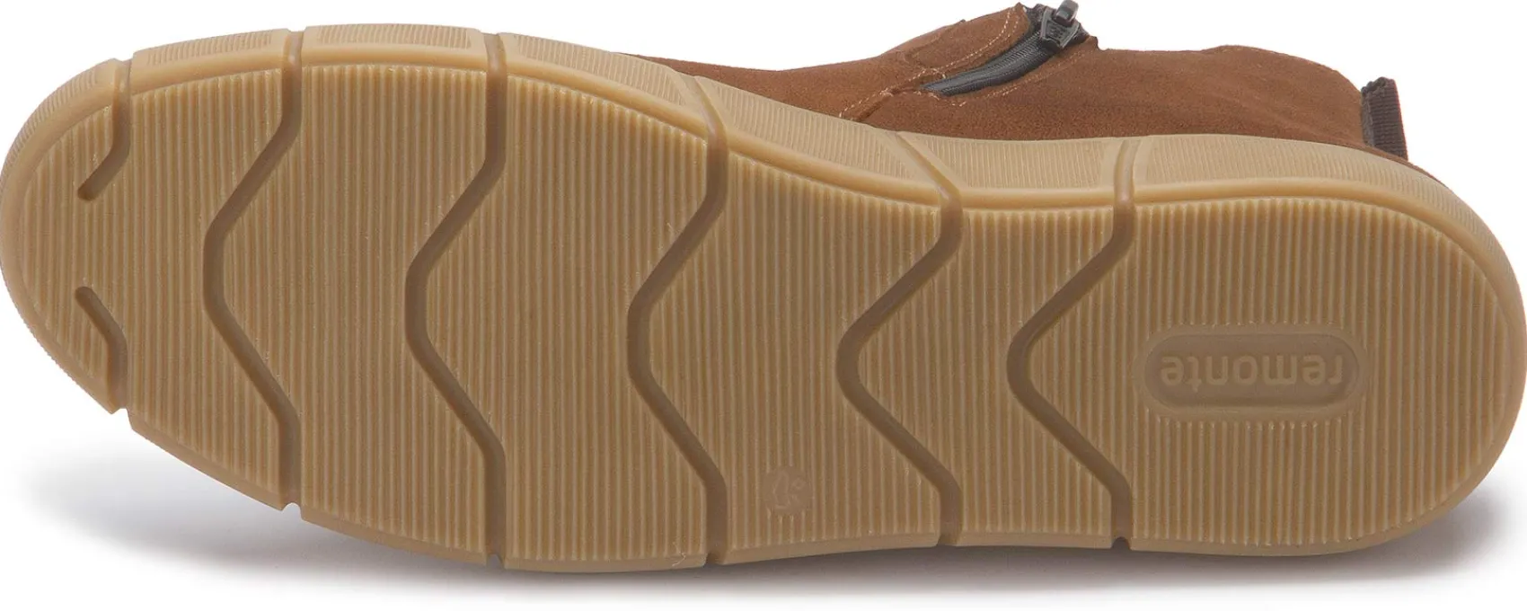 Stiefeletten|Remonte Chelsea Boot in Übergrößen Braun