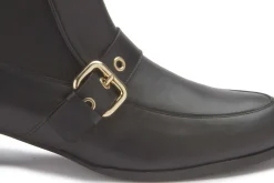 Stiefeletten|Horsch Schuhe Chelsea Boot in Übergrößen Schwarz