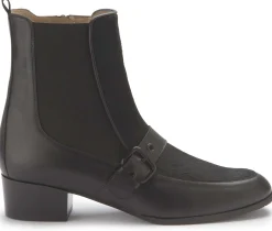 Stiefeletten|Horsch Schuhe Chelsea Boot in Übergrößen Schwarz