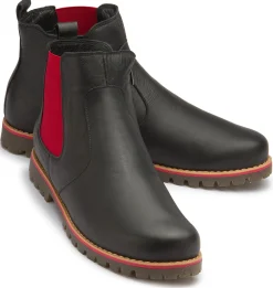 Stiefeletten|Horsch Schuhe Chelsea Boot in Übergrößen Schwarz