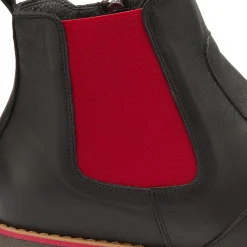 Stiefeletten|Horsch Schuhe Chelsea Boot in Übergrößen Schwarz