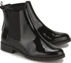 Stiefeletten|Horsch Schuhe Chelsea Boot in Übergrößen Schwarz