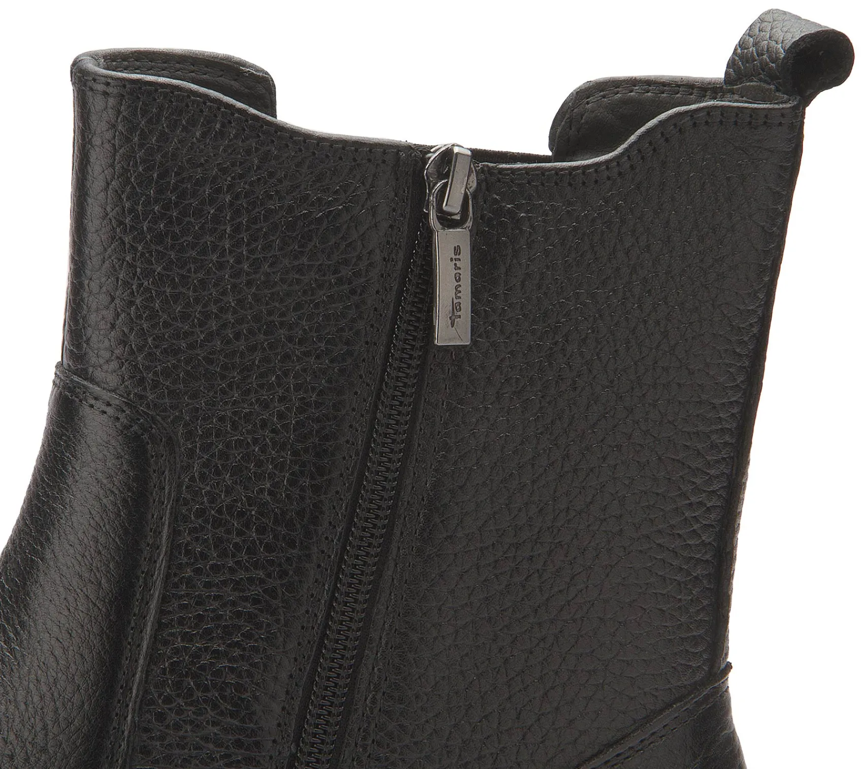 Stiefeletten|Tamaris Chelsea Boot in Übergrößen Schwarz