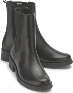 Stiefeletten|Horsch Schuhe Chelsea Boot in Übergrößen Schwarz