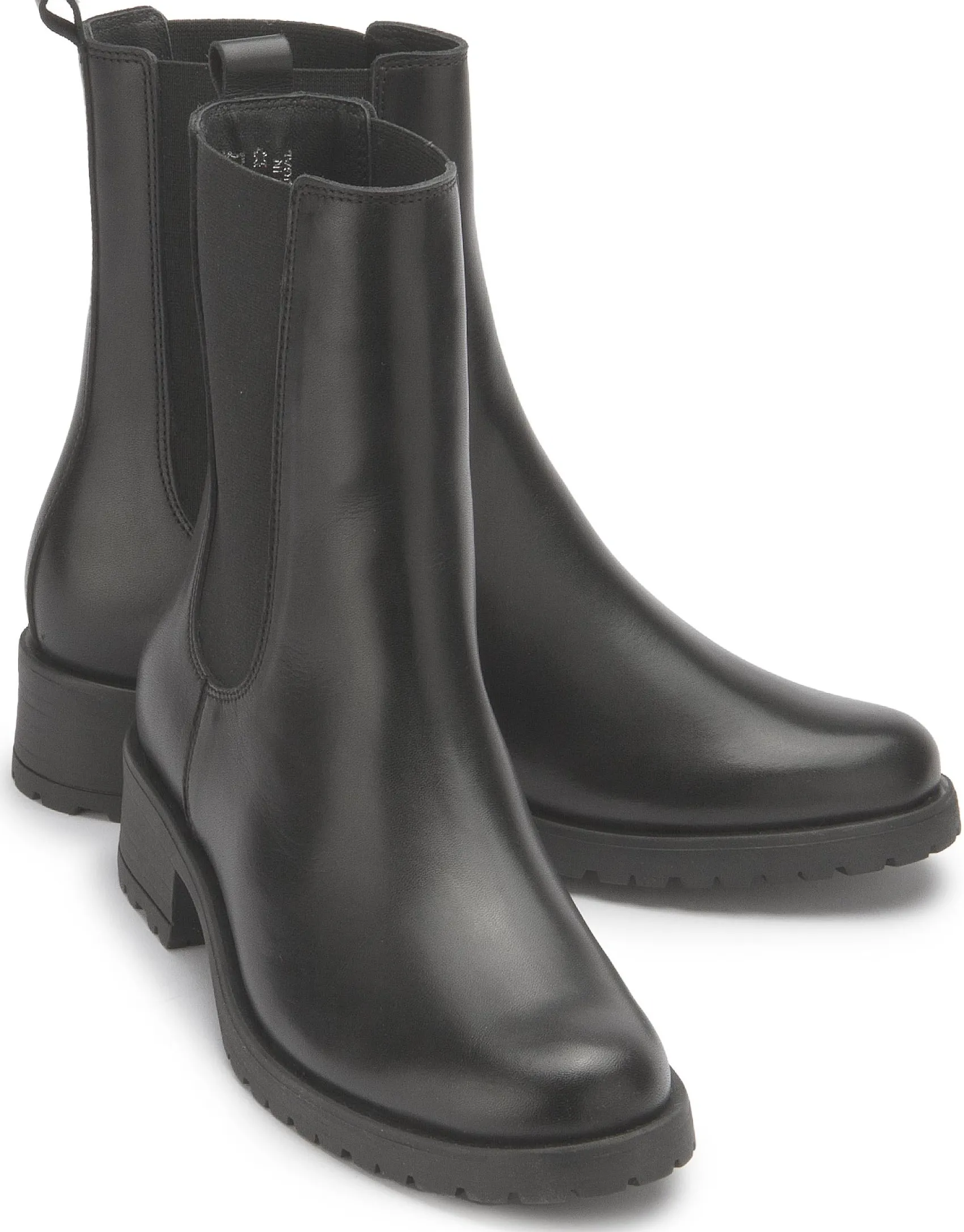 Stiefeletten|Horsch Schuhe Chelsea Boot in Übergrößen Schwarz