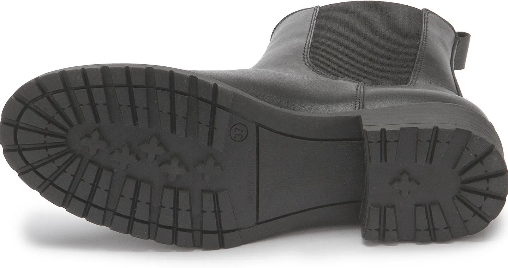 Stiefeletten|Horsch Schuhe Chelsea Boot in Übergrößen Schwarz