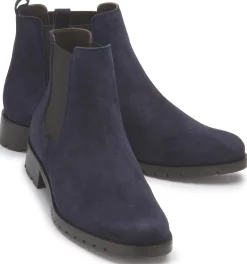 Stiefeletten|Horsch Schuhe Chelsea Boot in Übergrößen Blau