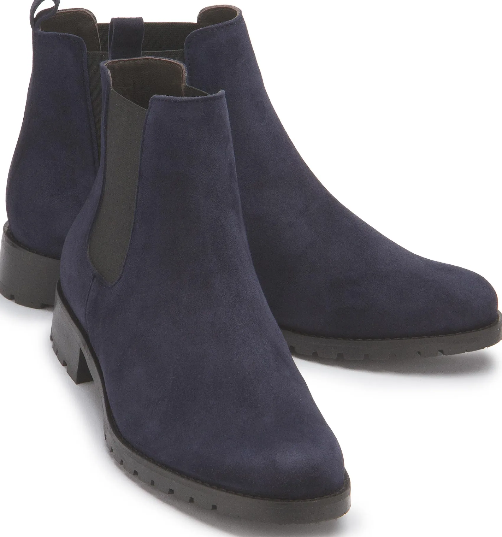 Stiefeletten|Horsch Schuhe Chelsea Boot in Übergrößen Blau