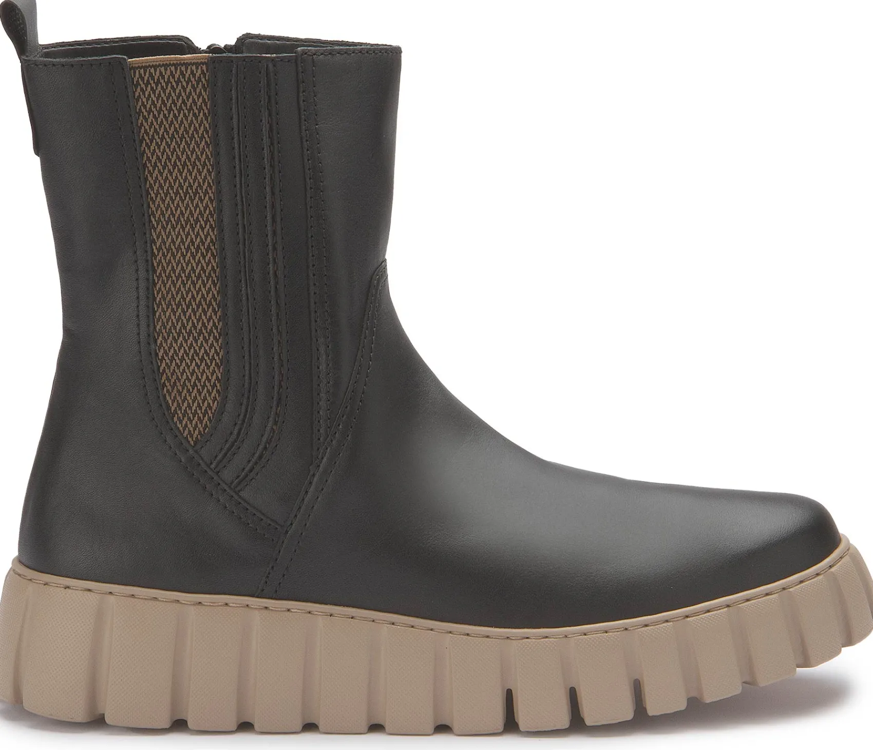 Stiefeletten|Gabor Chelsea Boot in Übergrößen Schwarz