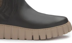 Stiefeletten|Gabor Chelsea Boot in Übergrößen Schwarz