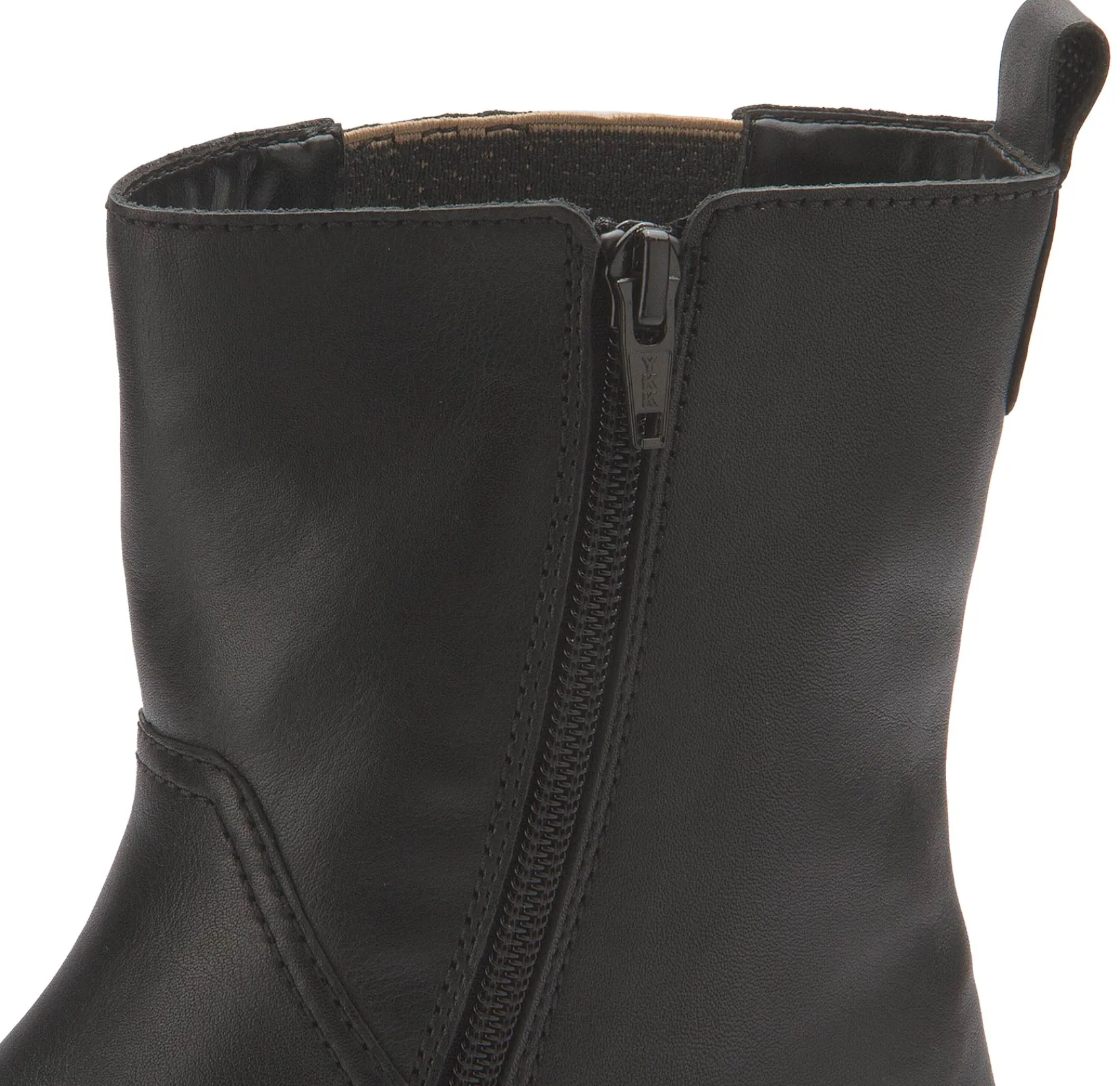 Stiefeletten|Gabor Chelsea Boot in Übergrößen Schwarz