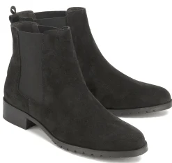 Stiefeletten|Horsch Schuhe Chelsea Boot in Übergrößen Schwarz