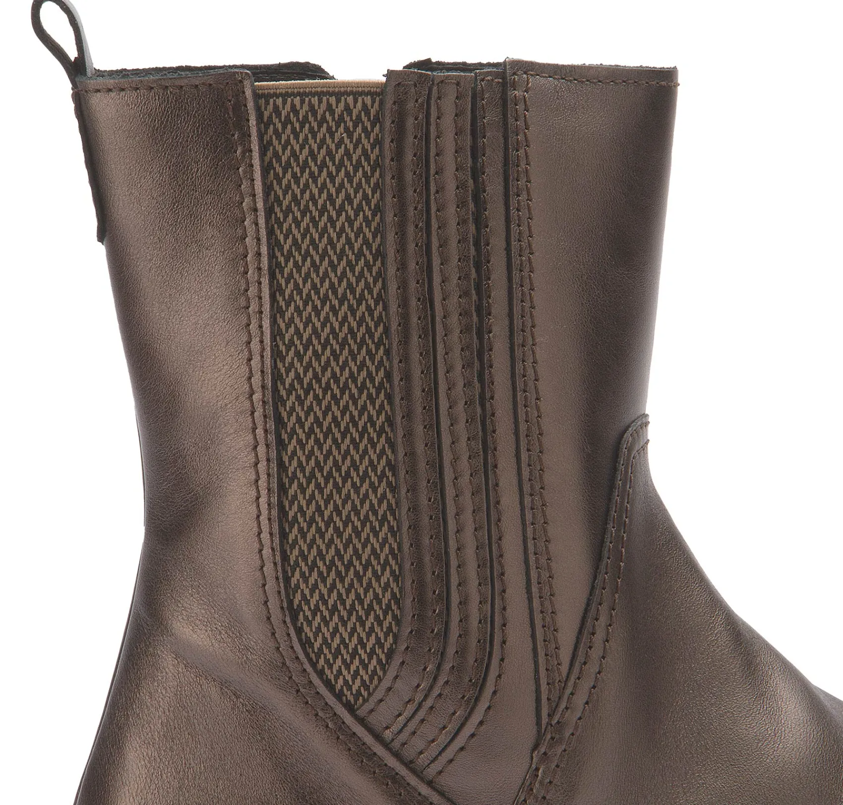 Stiefeletten|Gabor Chelsea Boot in Übergrößen Bronze