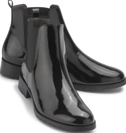 Stiefeletten|Horsch Schuhe Chelsea Boot in Übergrößen Schwarz