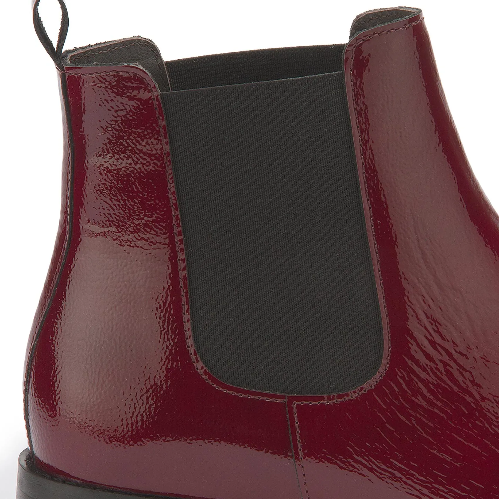 Stiefeletten|Horsch Schuhe Chelsea Boot in Übergrößen Rot