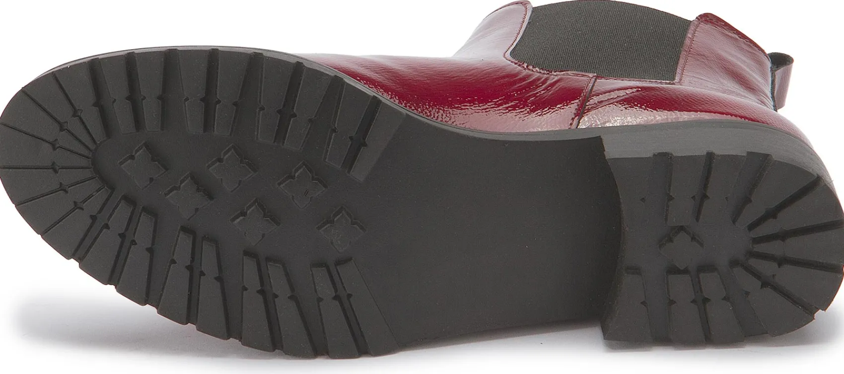 Stiefeletten|Horsch Schuhe Chelsea Boot in Übergrößen Rot