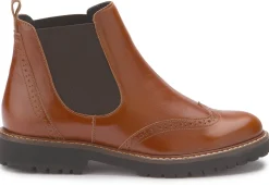 Stiefeletten|Horsch Schuhe Chelsea Boot in Übergrößen Braun