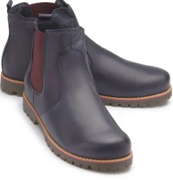 Stiefeletten|Horsch Schuhe Chelsea Boot in Übergrößen Blau