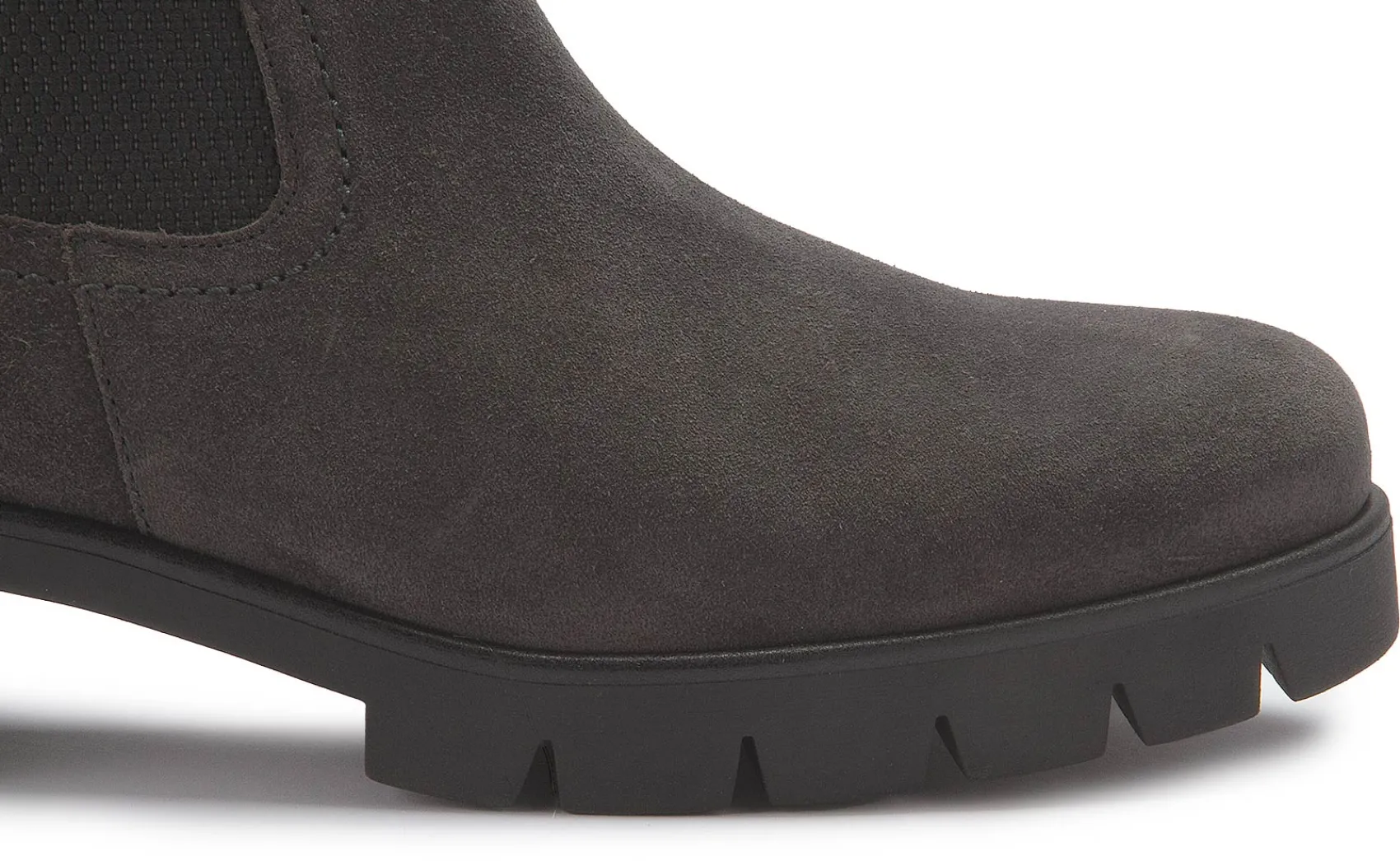 Stiefeletten|Gabor Chelsea Boot in Übergrößen Grau