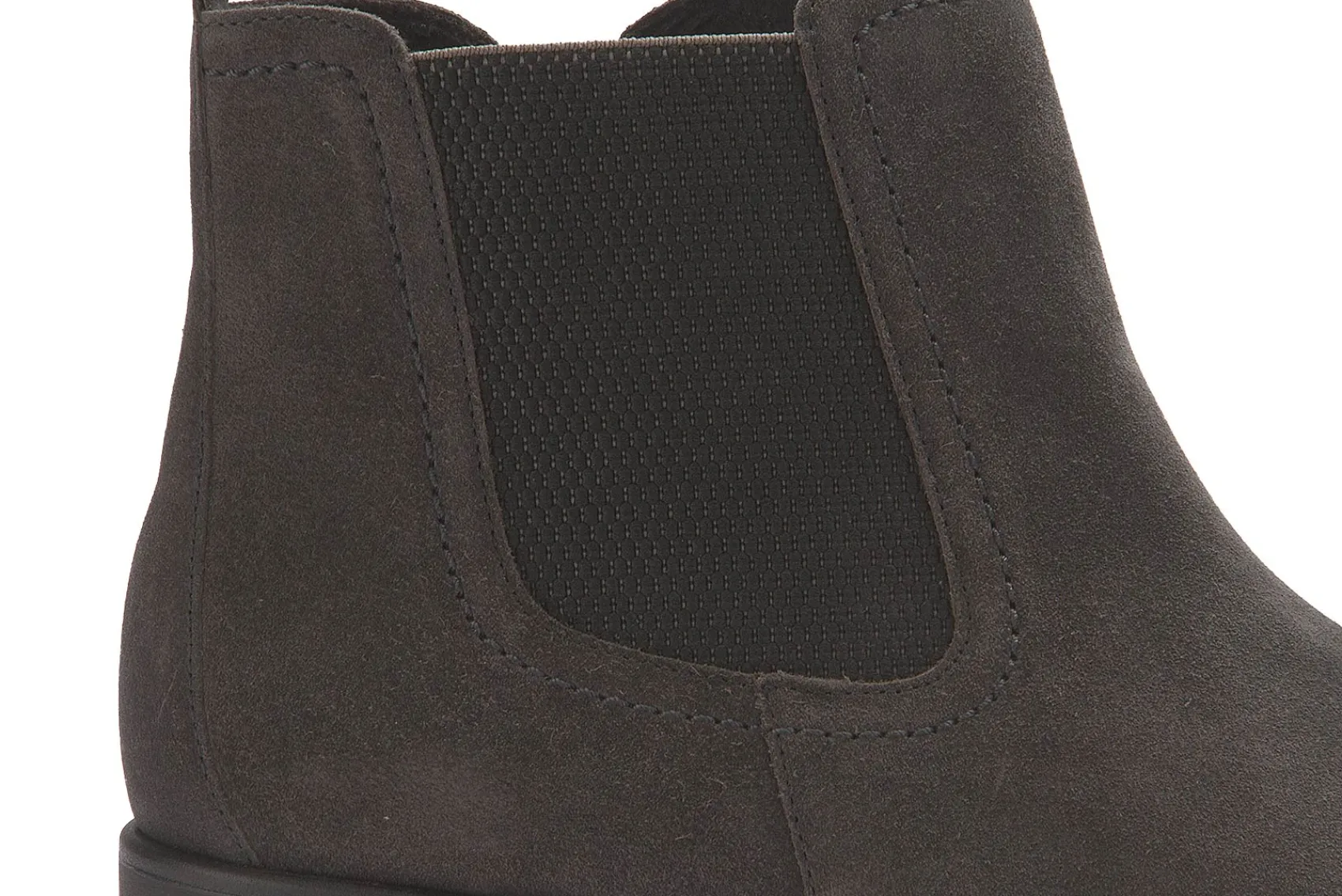 Stiefeletten|Gabor Chelsea Boot in Übergrößen Grau