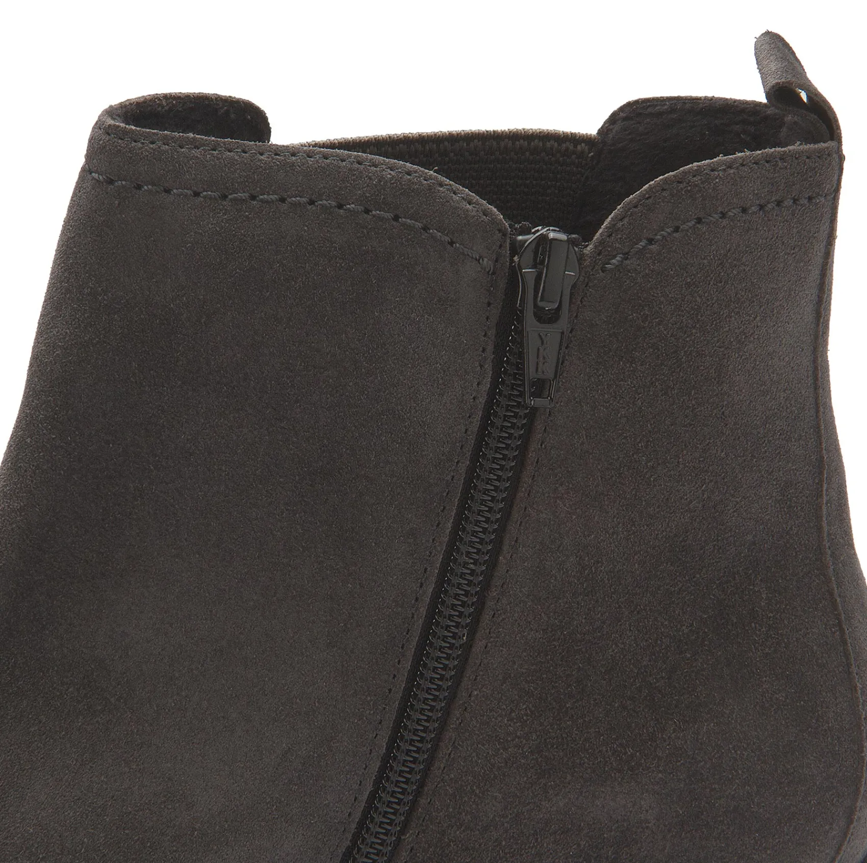 Stiefeletten|Gabor Chelsea Boot in Übergrößen Grau