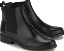 Stiefeletten|Horsch Schuhe Chelsea Boot in Übergrößen Schwarz