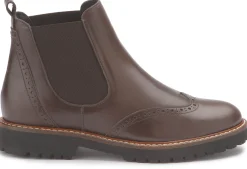 Stiefeletten|Horsch Schuhe Chelsea Boot in Untergrößen Braun
