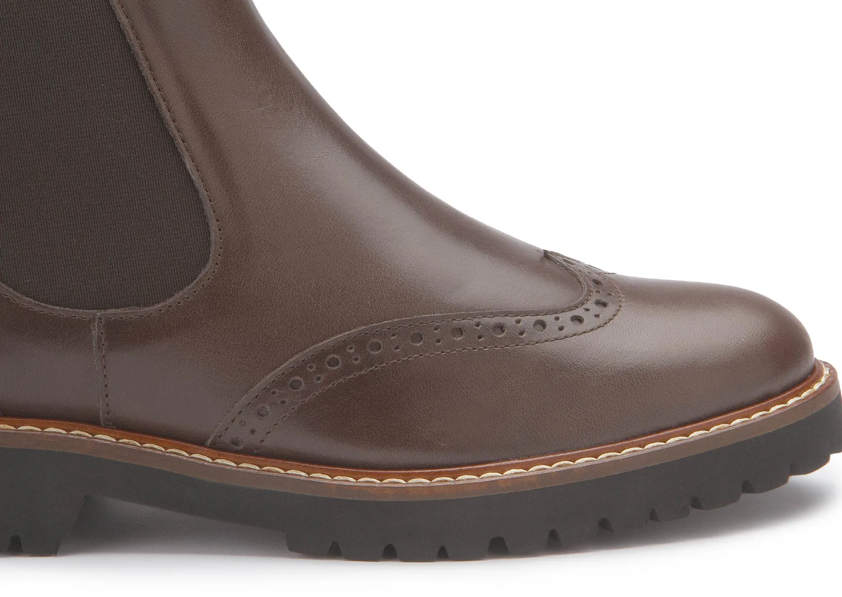 Stiefeletten|Horsch Schuhe Chelsea Boot in Untergrößen Braun
