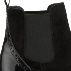 Stiefeletten|Horsch Schuhe Chelsea Boot in Untergrößen Schwarz