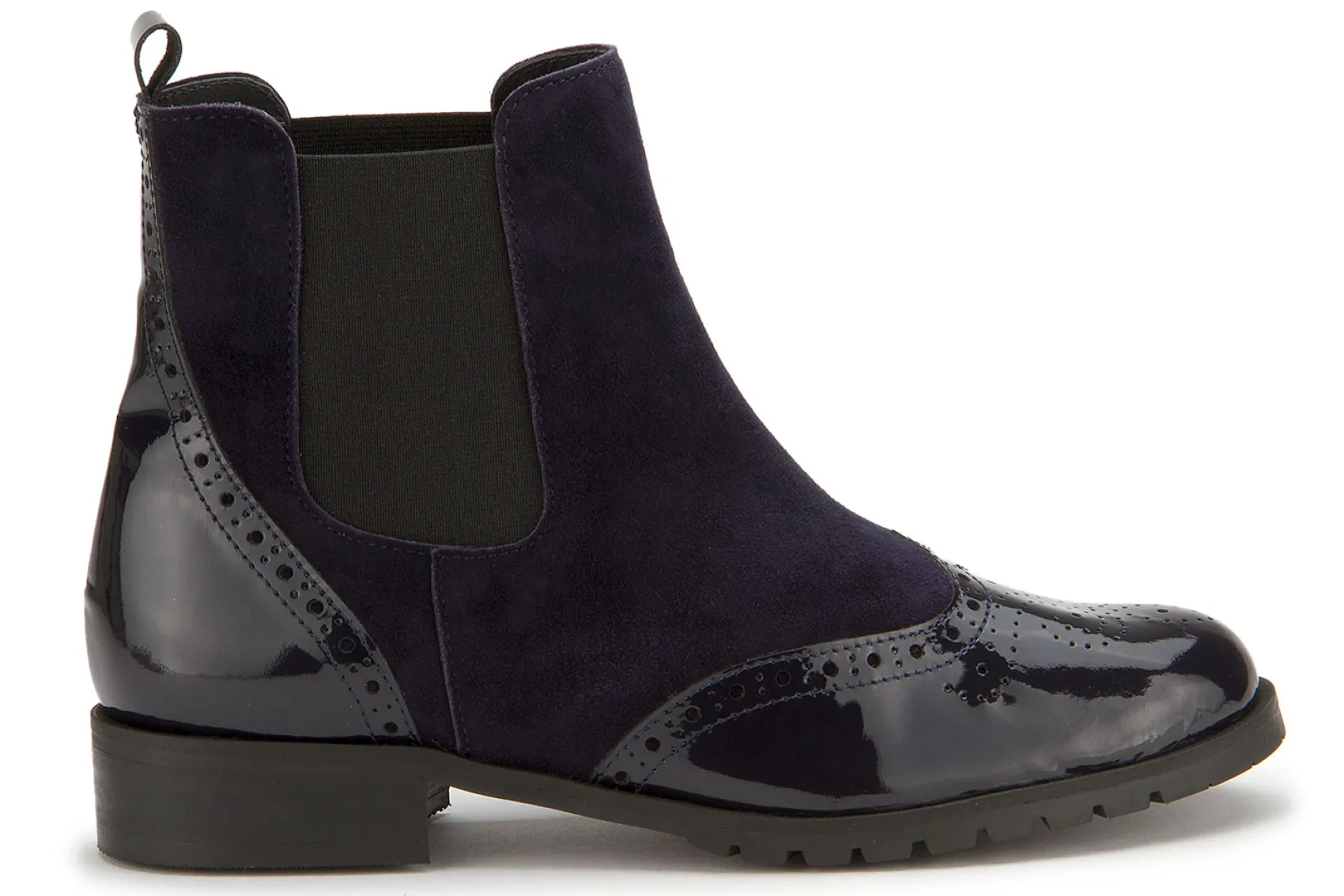 Stiefeletten|Horsch Schuhe Chelsea Boot in Untergrößen Blau