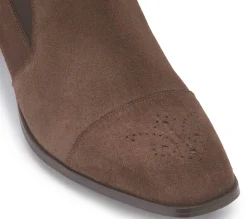 Stiefeletten|Horsch Schuhe Chelseaboot in Übergrößen Braun