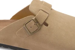 Sandalen|Pantoletten|Horsch Schuhe Clog in Übergrößen Beige