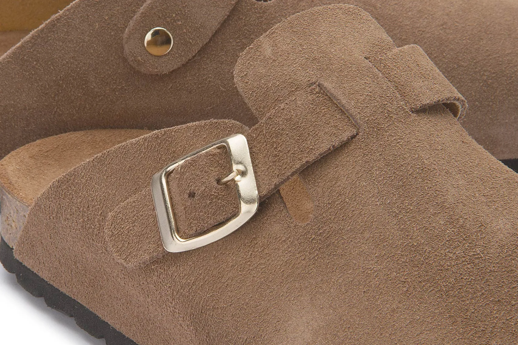 Sandalen|Pantoletten|Horsch Schuhe Clogs in Übergrößen Braun