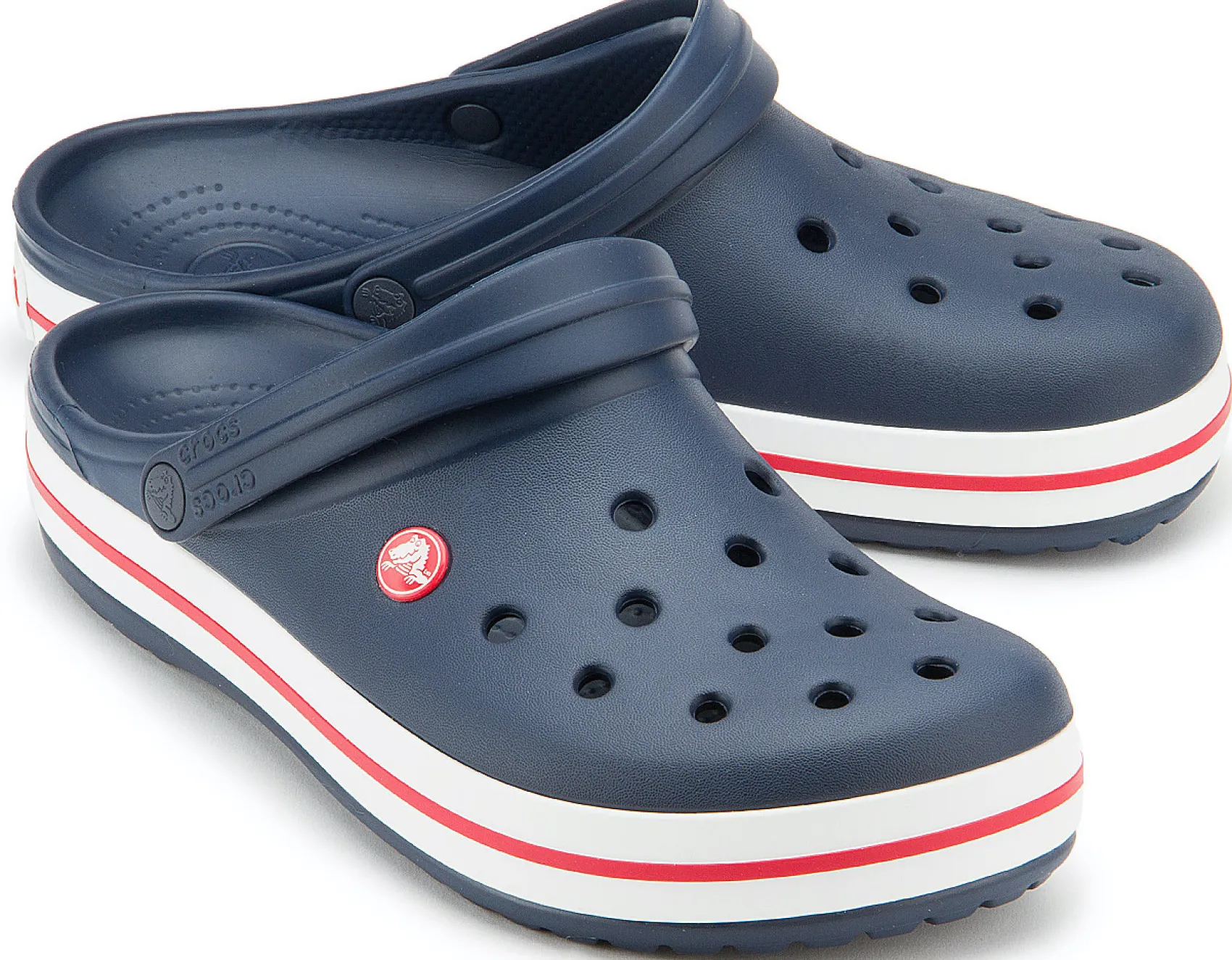 Sandalen|Hausschuhe|Crocs_Damen Crocs Crocband in Übergrößen Blau
