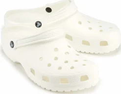 Sandalen|Hausschuhe|Crocs_Damen Crocs in Übergrößen Weiß