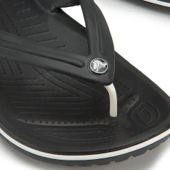 Zehentrenner|Sandalen|Crocs_Damen Crocs in Übergrößen Schwarz