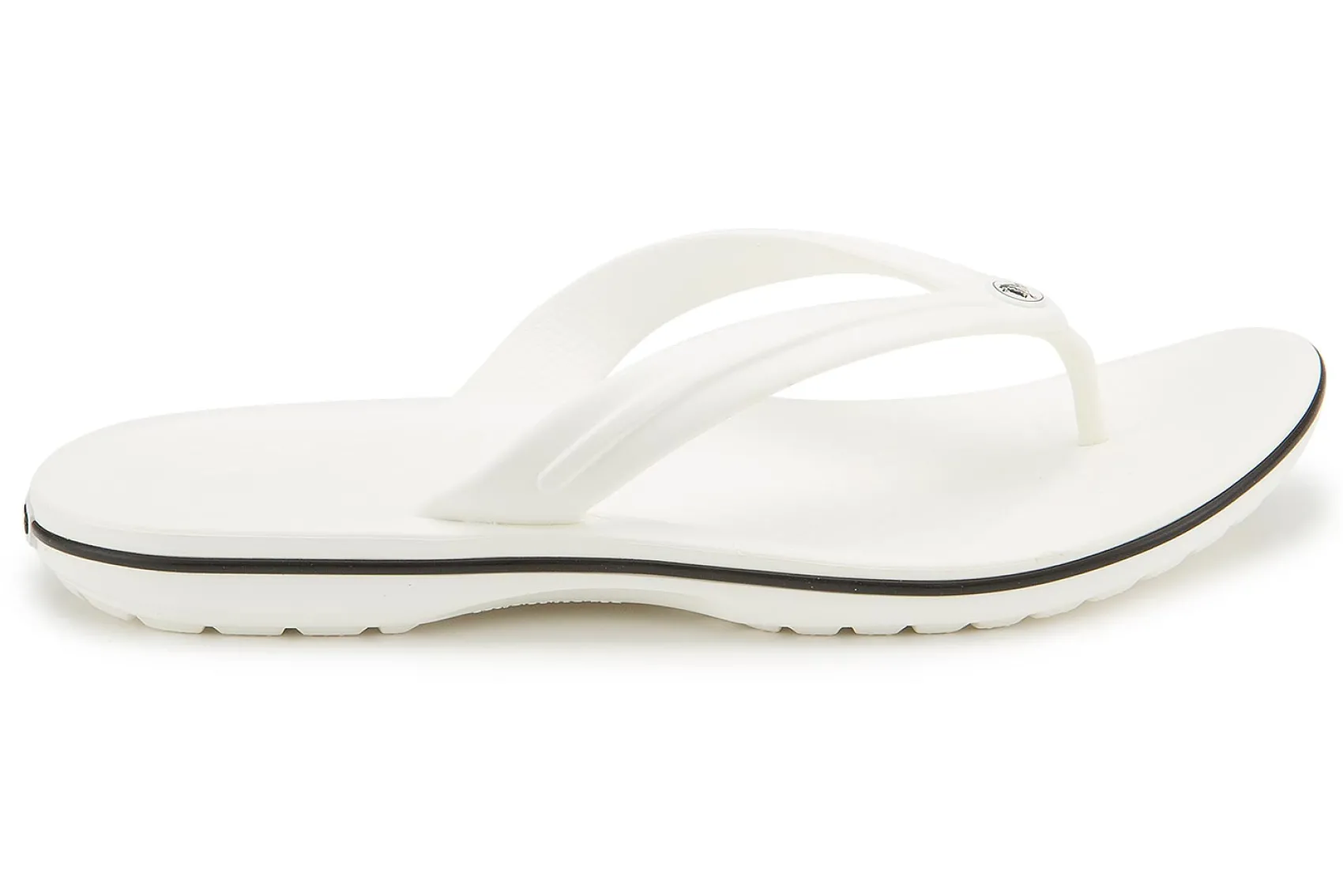 Zehentrenner|Sandalen|Crocs_Damen Crocs in Übergrößen Weiß