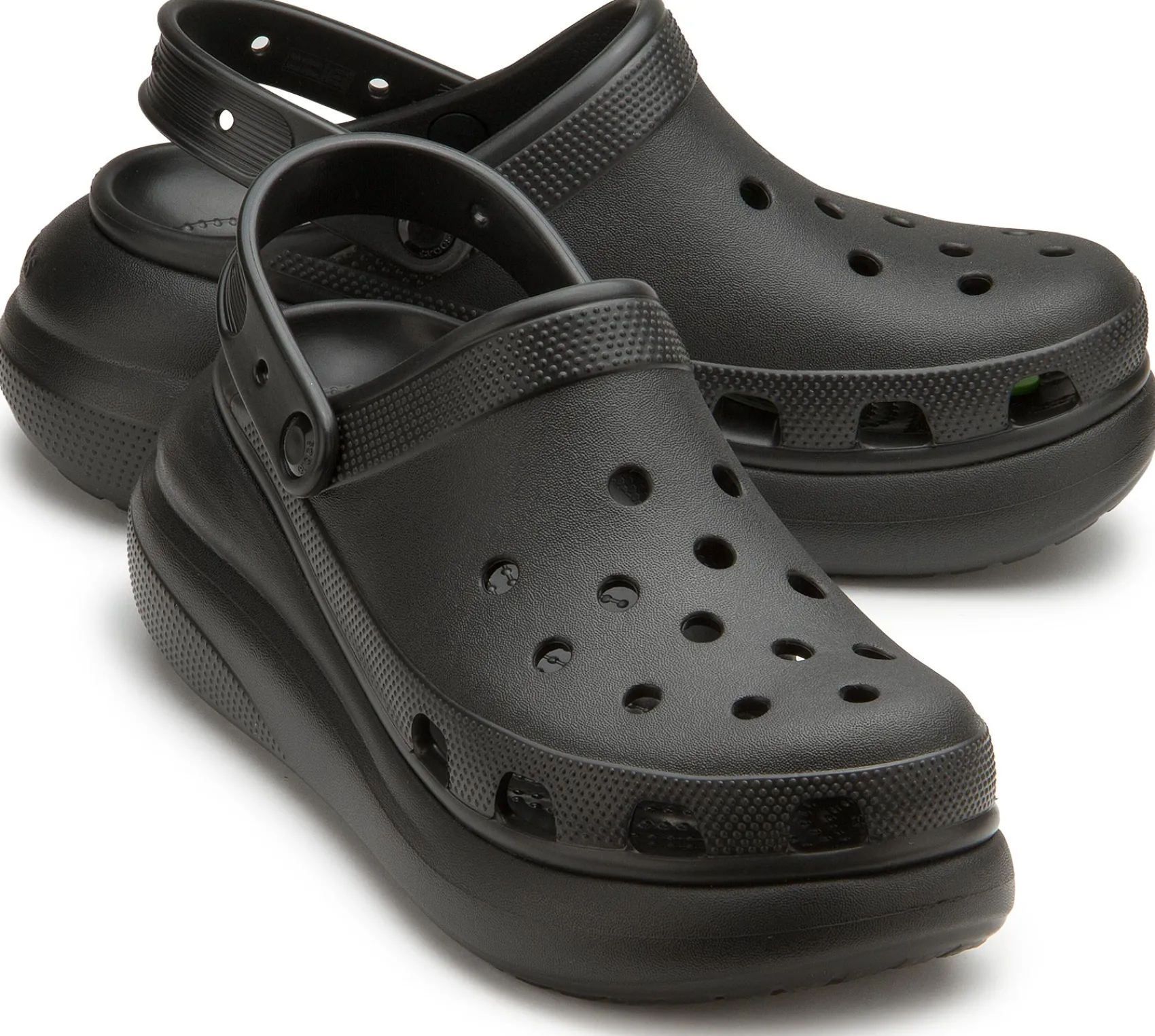 Sandalen|Hausschuhe|Crocs_Damen Crocs LIMITED in Übergrößen Schwarz