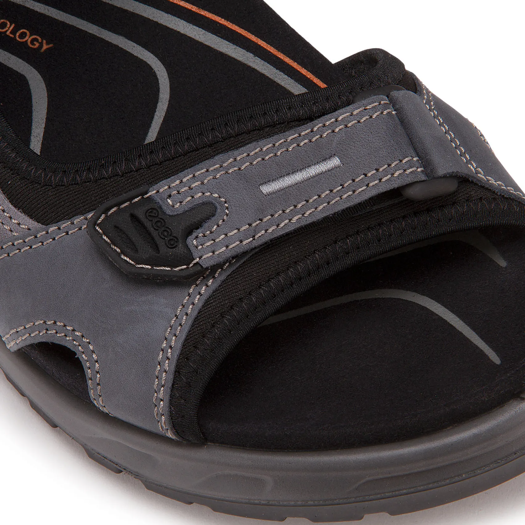 Sandalen|Outdoor|Ecco Sandale in Übergrößen Grau