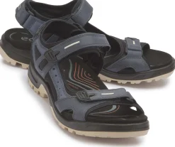 Sandalen|Outdoor|Ecco Sandale in Übergrößen Blau