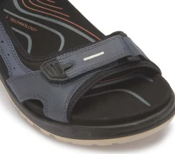 Sandalen|Outdoor|Ecco Sandale in Übergrößen Blau