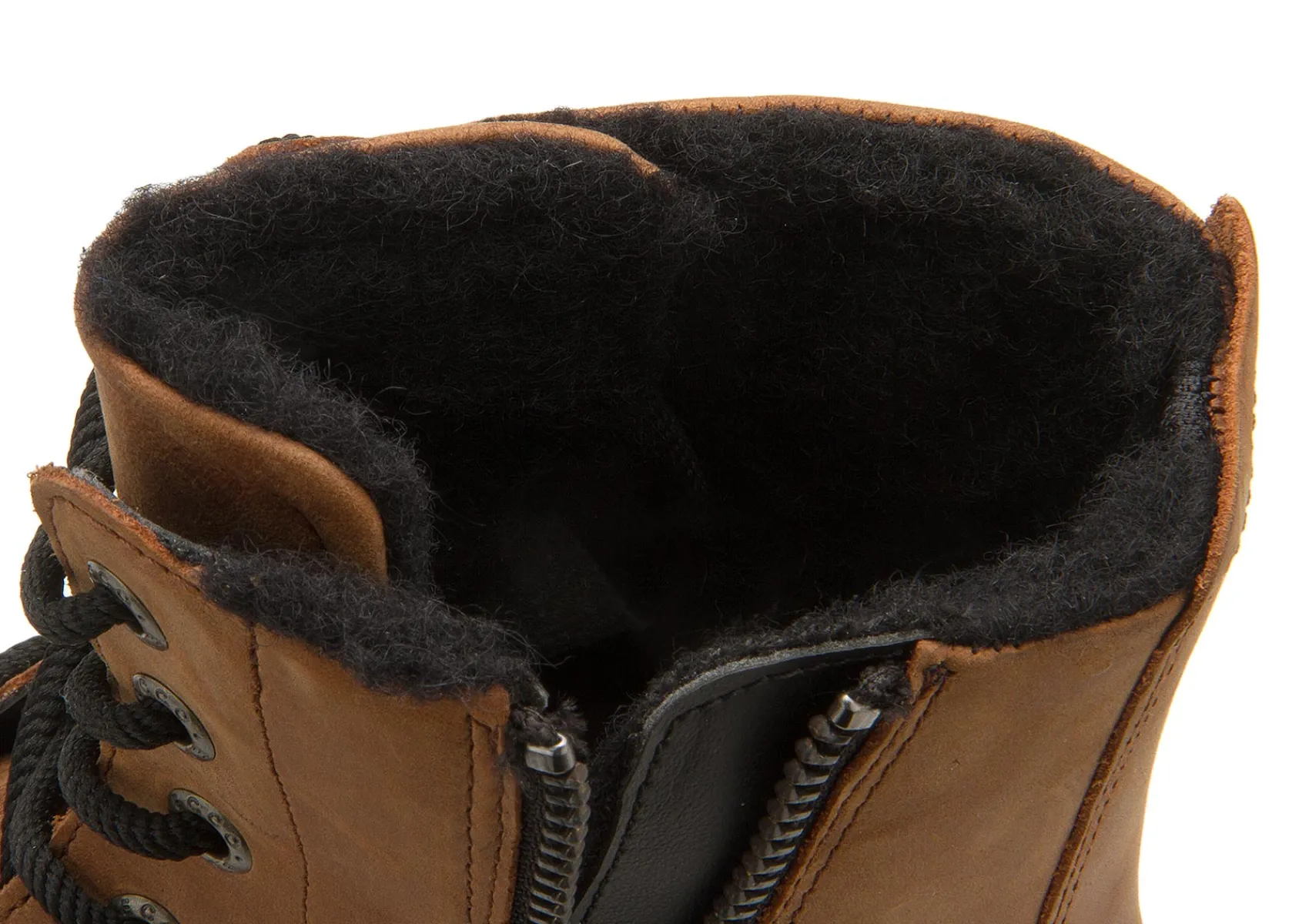 Stiefeletten|Ecco-Damen Ecco Schnürboot in Untergrößen Braun