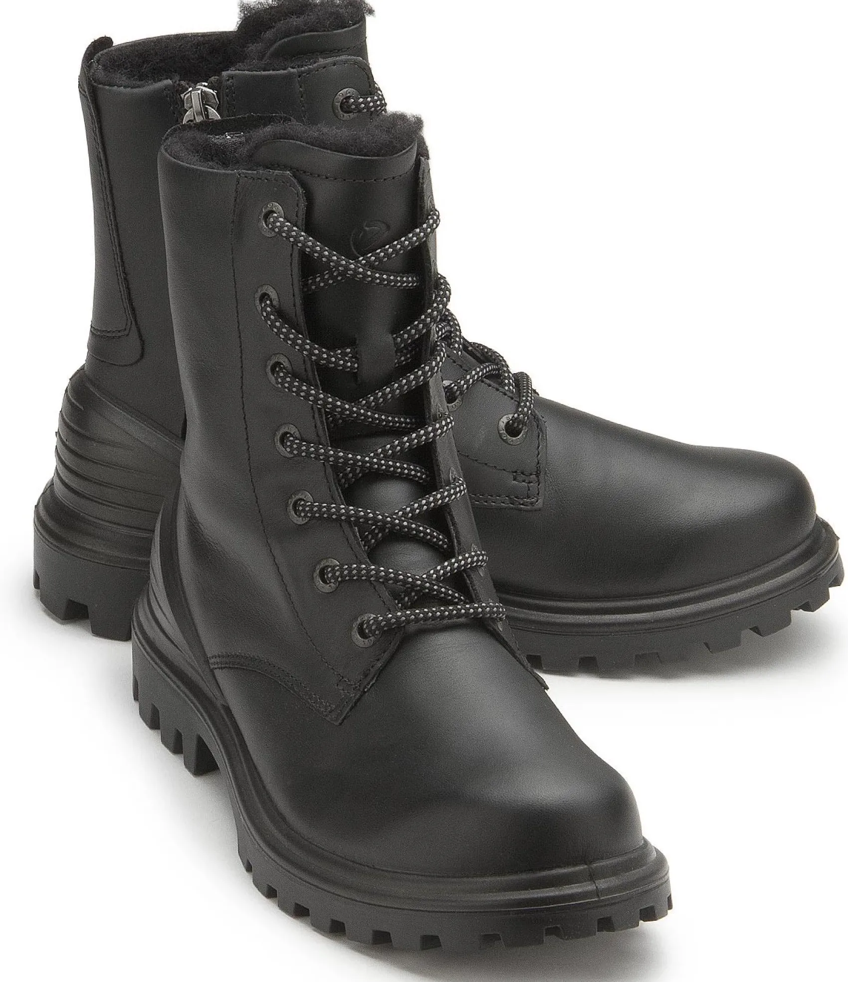 Stiefeletten|Ecco-Damen Ecco Schnürboot in Untergrößen Schwarz