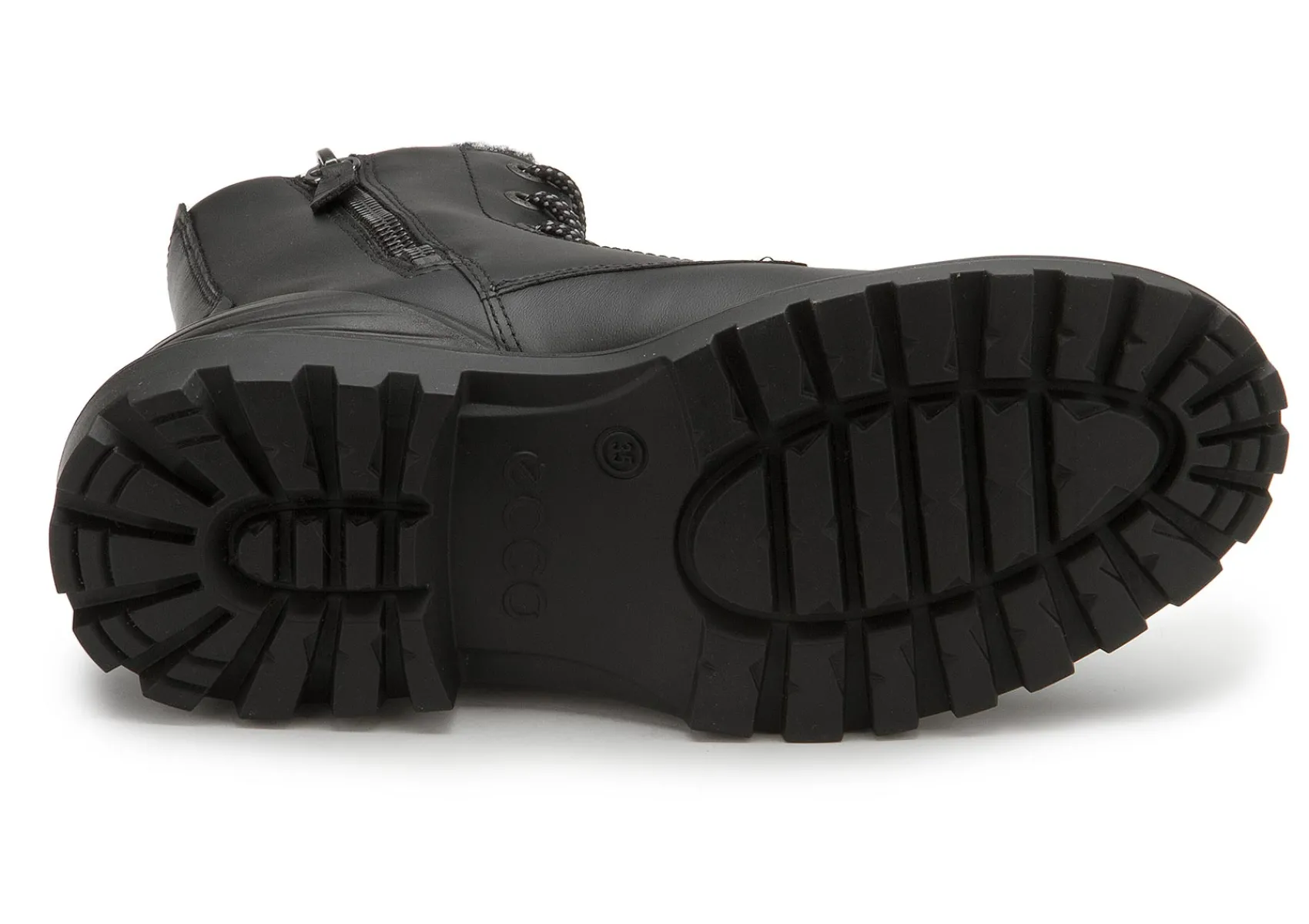 Stiefeletten|Ecco-Damen Ecco Schnürboot in Untergrößen Schwarz