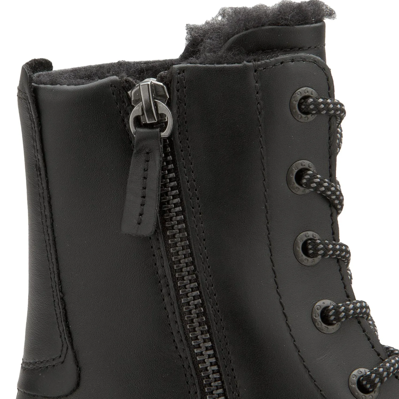 Stiefeletten|Ecco-Damen Ecco Schnürboot in Untergrößen Schwarz